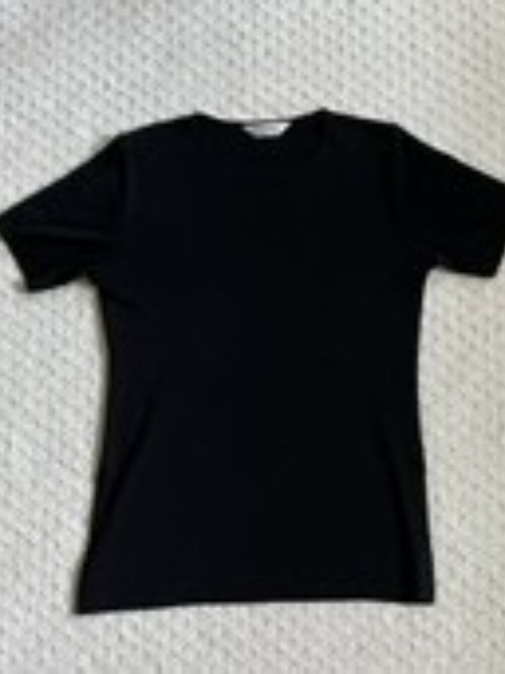 Misook Two Tunics Black and Black/Brown